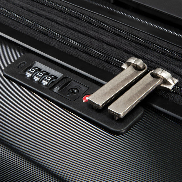 variant:41415697924173 RBH Melrose Hardside Carry-On Spinner Luggage Black