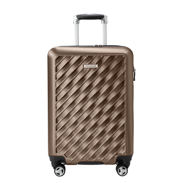 variant:41415697956941 RBH Melrose Hardside Carry-On Spinner Luggage Bronze