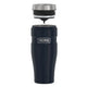 variant:41903165931597 16 oz Stainless Steel  Travel Tumbler Matte Midnight Blue

