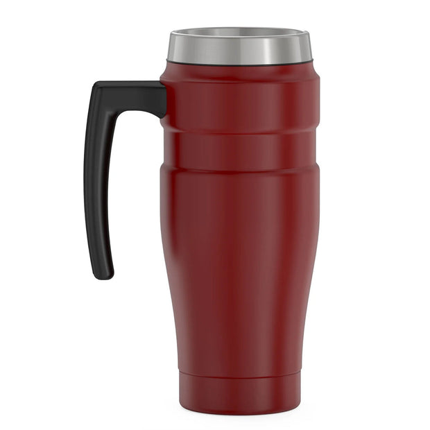 variant:41903166390349 16 oz Stainless Steel Travel Mug Matte Red
