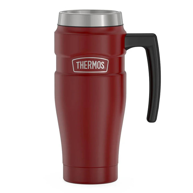 variant:41903166390349 16 oz Stainless Steel Travel Mug Matte Red
