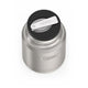 variant:41903143125069 16 oz Stainless Steel Food Jar w/ Spoon Matte Stainless Steel 