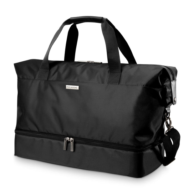 variant:41415740227661 Avalon Drop Bottom Weekender Ricardo Beverly Hills Black
