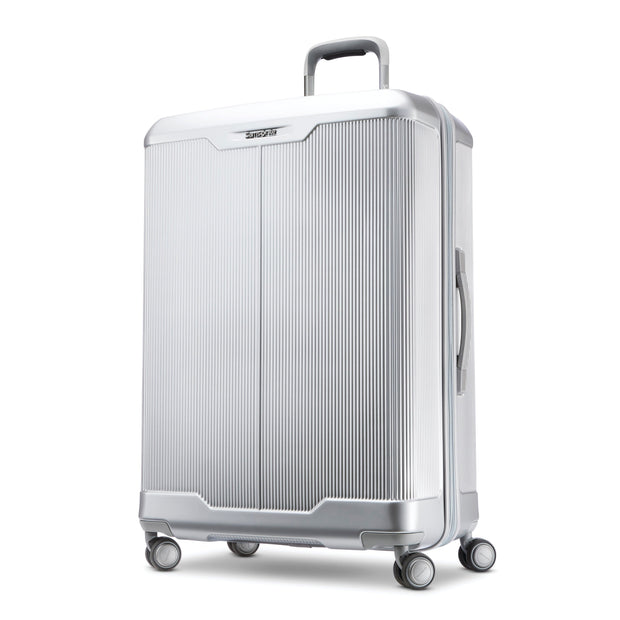 variant:43675307344064 Silhouette 17 Hardside Large Checked Luggage Silver