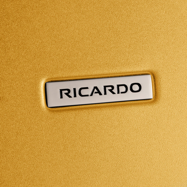 variant:41415741538381 Cambria Hardside Large Check In Ricardo Beverly Hills Mango Tango