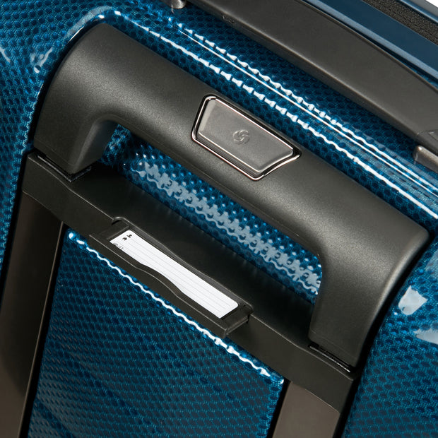 variant:44550565986496 Samsonite Proxis Medium Checked Spinner Blue 