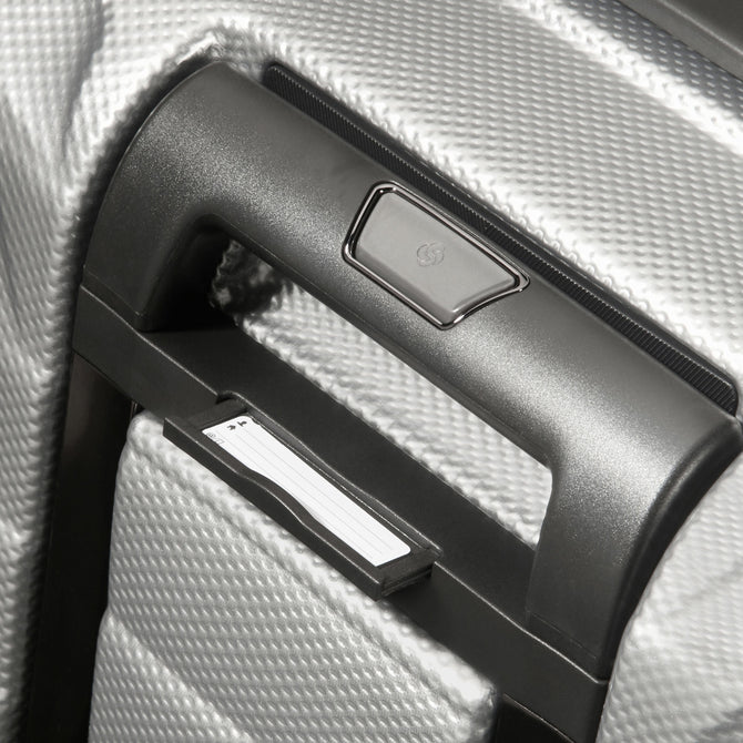 variant:44550703907008 Samsonite Proxis Extra Large Checked Spinner Silver