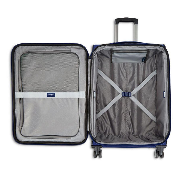 variant:41415714799693 Samsonite Ascella 3.0 Large Softside Expandable Spinner Blue
