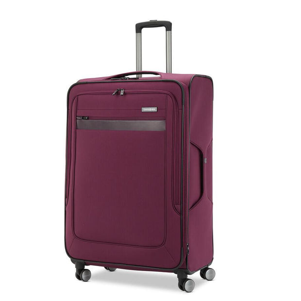 variant:41415714832461 Samsonite Ascella 3.0 Large Softside Expandable Spinner Plum