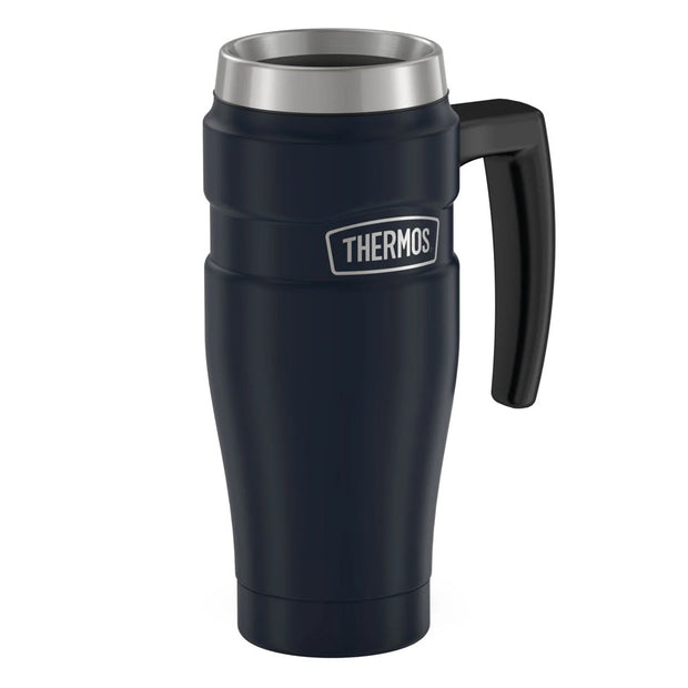 variant:41903166357581 16 oz Stainless Steel Travel Mug Matte Midnight Blue
