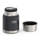 variant:41903143256141 16 oz Stainless Steel Food Jar w/ Spoon Granite