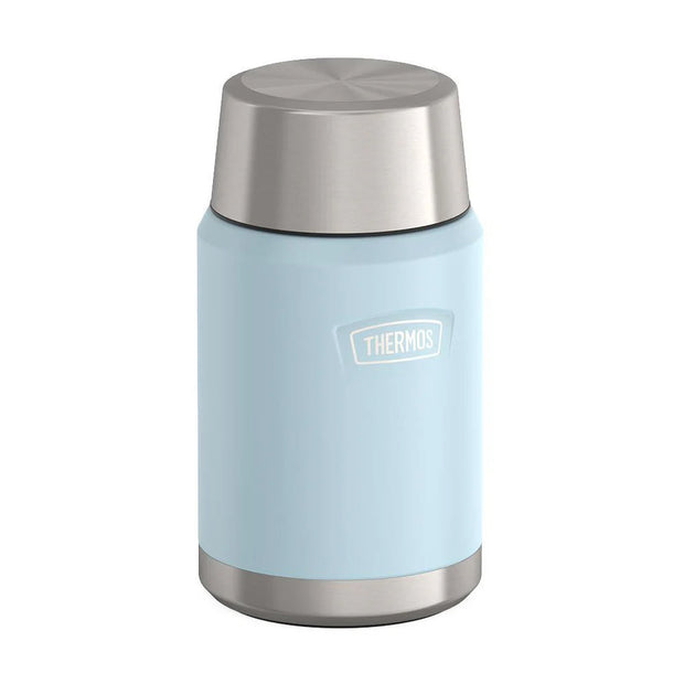 variant:41903142568013 24 oz Stainless Steel Food Jar w/ Spoon Glacier