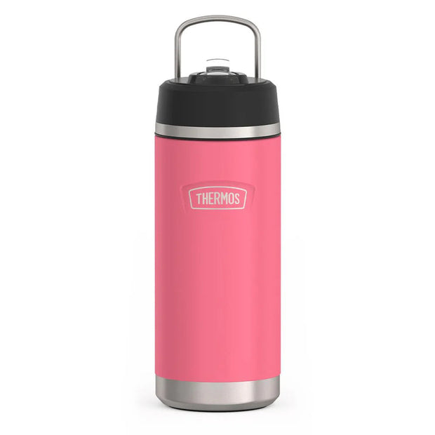 variant:41903162261581 Thermos 18oz ICON KIDS WATER BOTTLE WITH STRAW LID Pink