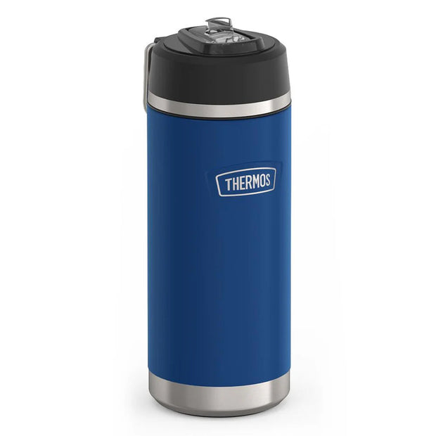 variant:41903162163277 Thermos 18oz ICON KIDS WATER BOTTLE WITH STRAW LID Navy