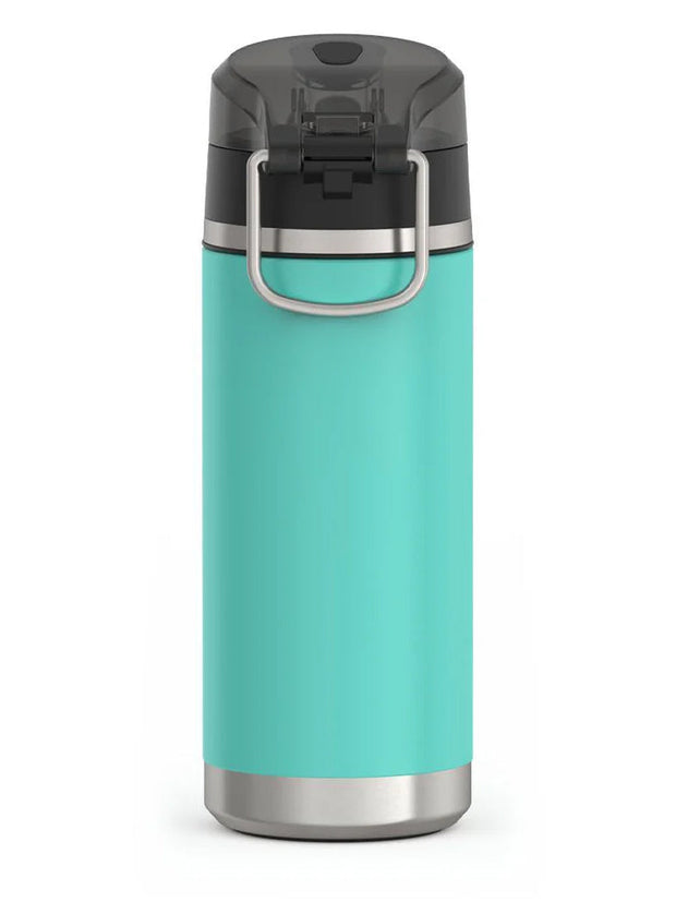 variant:41903165341773 Thermos 18 oz Stainless Steel Kids Water Bottle w/ Spout Lid Seafoam