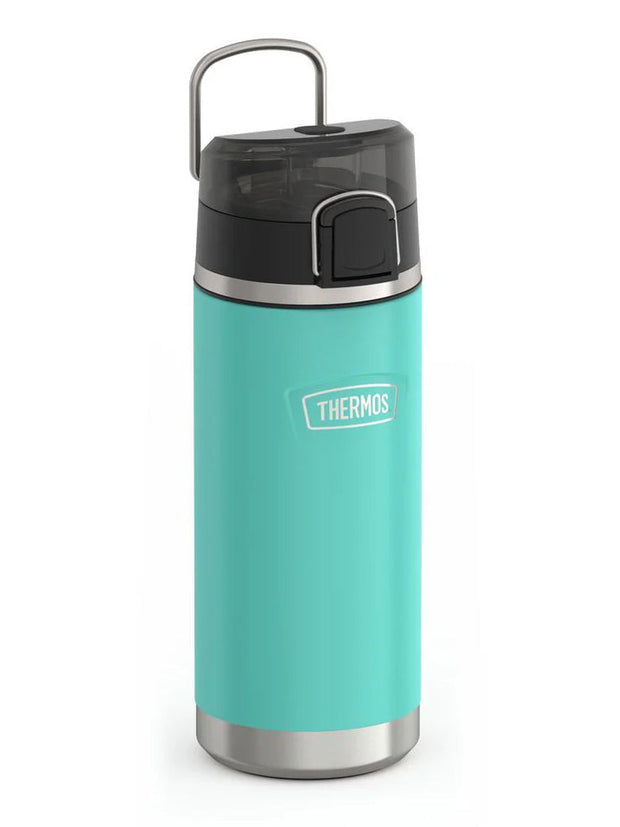 variant:41903165341773 Thermos 18 oz Stainless Steel Kids Water Bottle w/ Spout Lid Seafoam
