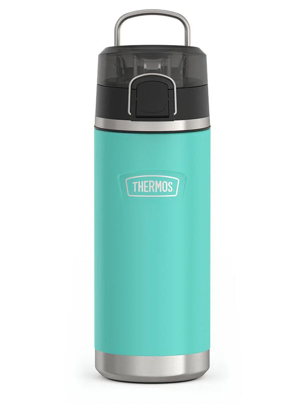 variant:41903165341773 Thermos 18 oz Stainless Steel Kids Water Bottle w/ Spout Lid Seafoam