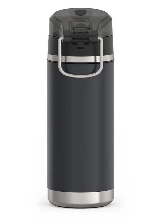 variant:41903165243469 Thermos 18 oz Stainless Steel Kids Water Bottle w/ Spout Lid Granite