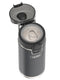 variant:41903165243469 Thermos 18 oz Stainless Steel Kids Water Bottle w/ Spout Lid Granite