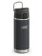 variant:41903165243469 Thermos 18 oz Stainless Steel Kids Water Bottle w/ Spout Lid Granite