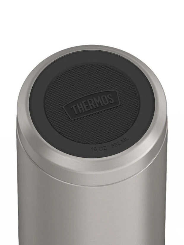 variant:41903165440077 Thermos 18 oz Stainless Steel Kids Water Bottle w/ Spout Lid Stainless Steel 