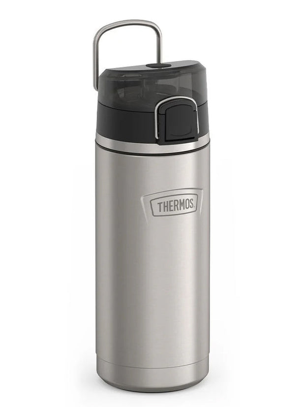 variant:41903165440077 Thermos 18 oz Stainless Steel Kids Water Bottle w/ Spout Lid Stainless Steel 
