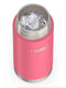 variant:41903165374541 Thermos 18 oz Stainless Steel Kids Water Bottle w/ Spout Lid Pink