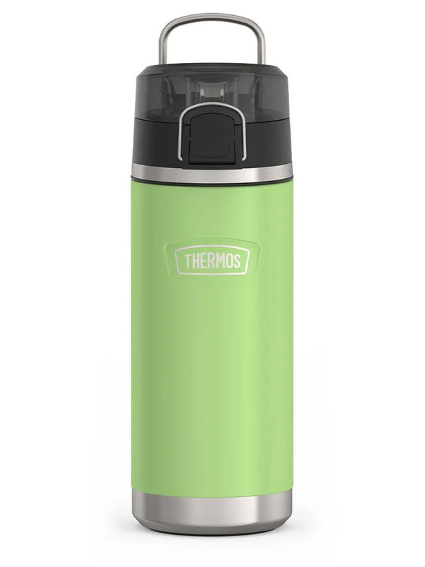 variant:41903165309005 Thermos 18 oz Stainless Steel Kids Water Bottle w/ Spout Lid Lime