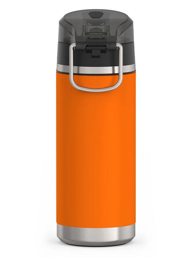 variant:41903165407309 Thermos 18 oz Stainless Steel Kids Water Bottle w/ Spout Lid Orange