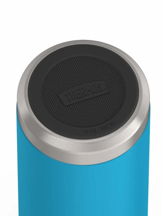 variant:41903165177933 Thermos 18 oz Stainless Steel Kids Water Bottle w/ Spout Lid Teal