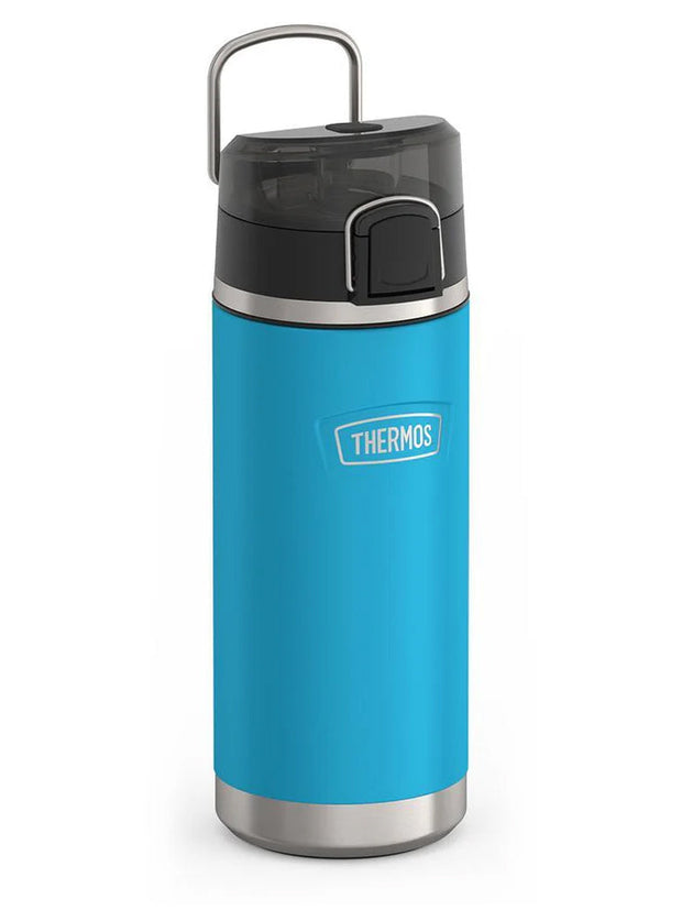 variant:41903165177933 Thermos 18 oz Stainless Steel Kids Water Bottle w/ Spout Lid Teal