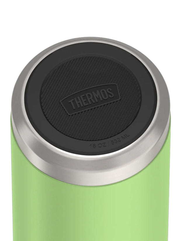 variant:41903165309005 Thermos 18 oz Stainless Steel Kids Water Bottle w/ Spout Lid Lime