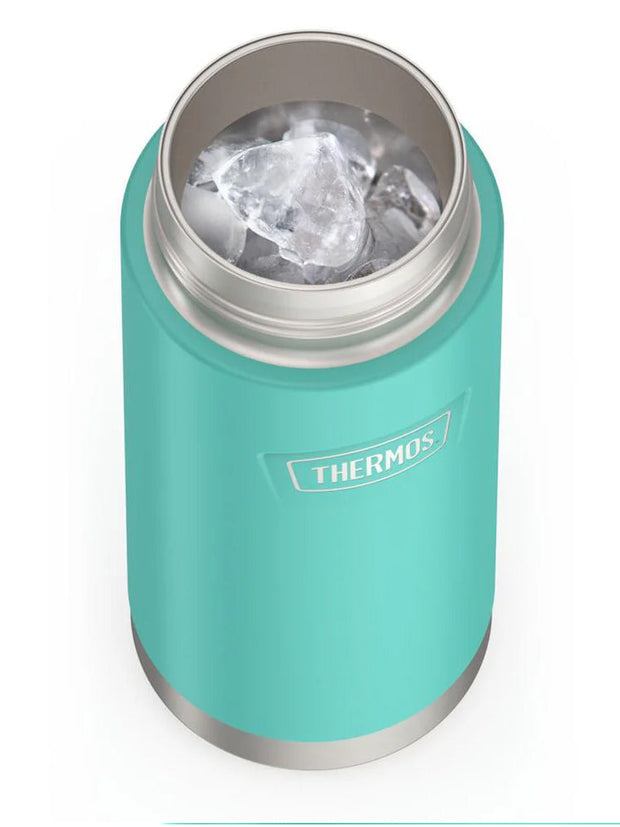 variant:41903165341773 Thermos 18 oz Stainless Steel Kids Water Bottle w/ Spout Lid Seafoam