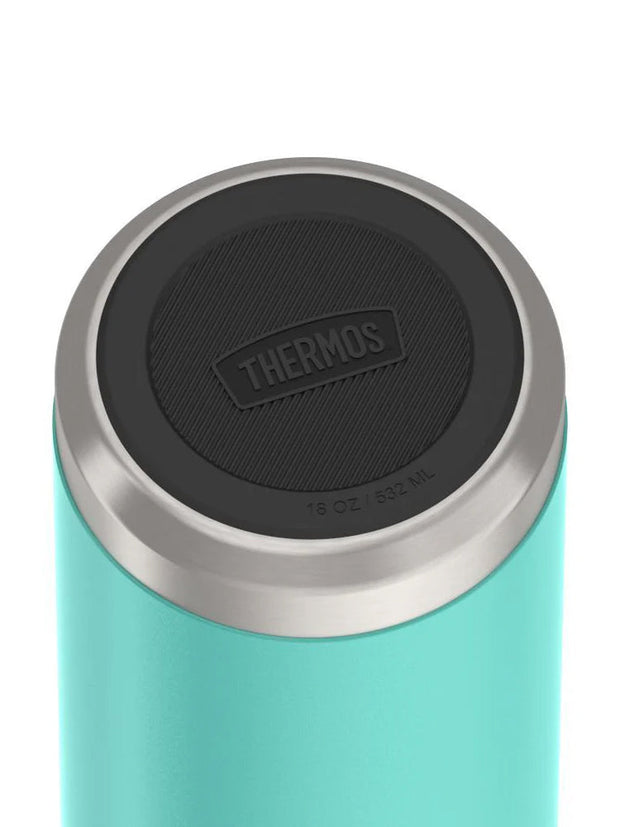 variant:41903165341773 Thermos 18 oz Stainless Steel Kids Water Bottle w/ Spout Lid Seafoam