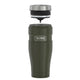 variant:41903165997133 16 oz Stainless Steel  Travel Tumbler Matte Army Green
