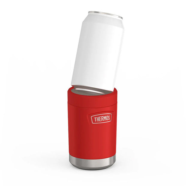 variant:41903158919245 Stainless Steel Beverage Can Insulator Crimson