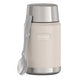 variant:41903142535245 24 oz Stainless Steel Food Jar w/ Spoon Sandstone