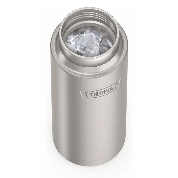 variant:41903161770061 24oz Icon Stainless Steel Water Bottle w/ Screw Top Matte Stainless Steel