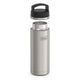 variant:41903161770061 24oz Icon Stainless Steel Water Bottle w/ Screw Top Matte Stainless Steel