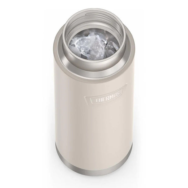 variant:41903161802829 24oz Icon Stainless Steel Water Bottle w/ Screw Top Sandstone