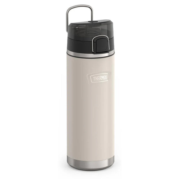 variant:41903150628941 24oz Icon Stainless Steel Water Bottle w/ Spout Sandstone