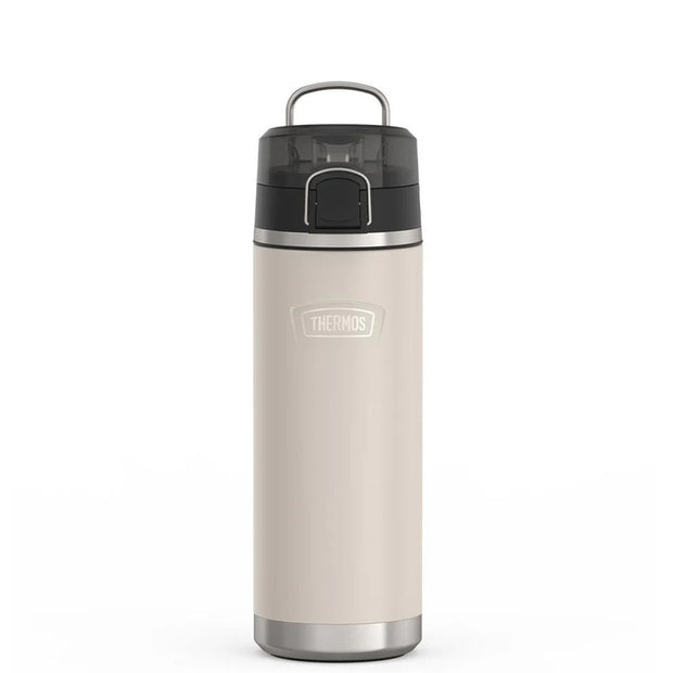 variant:41903150628941 24oz Icon Stainless Steel Water Bottle w/ Spout Sandstone