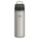 variant:41903150596173 24oz Icon Stainless Steel Water Bottle w/ Spout MATTE STAINLESS STEEL