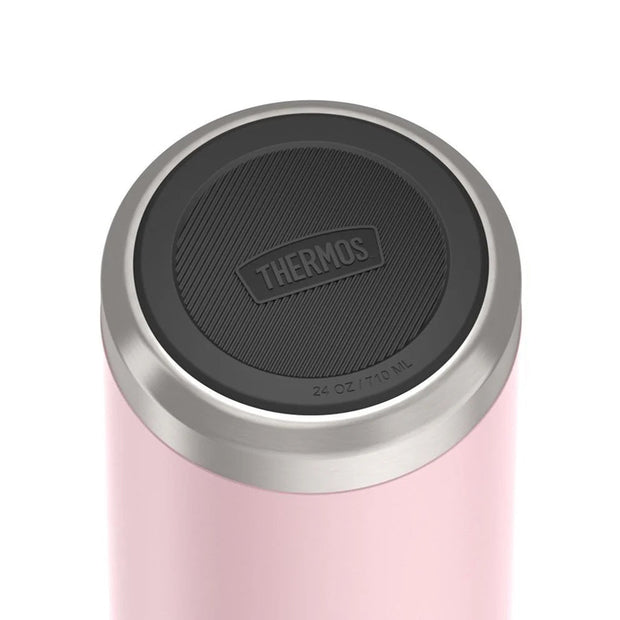variant:41903150694477 24oz Icon Stainless Steel Water Bottle w/ Spout Pink