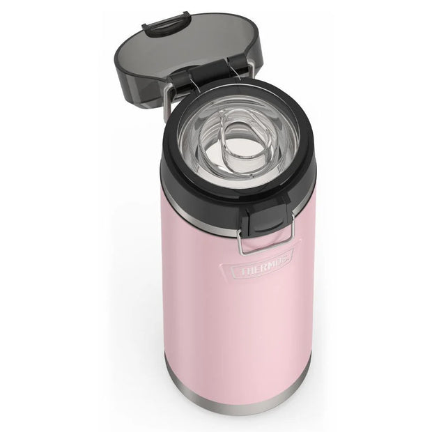 variant:41903150694477 24oz Icon Stainless Steel Water Bottle w/ Spout Pink