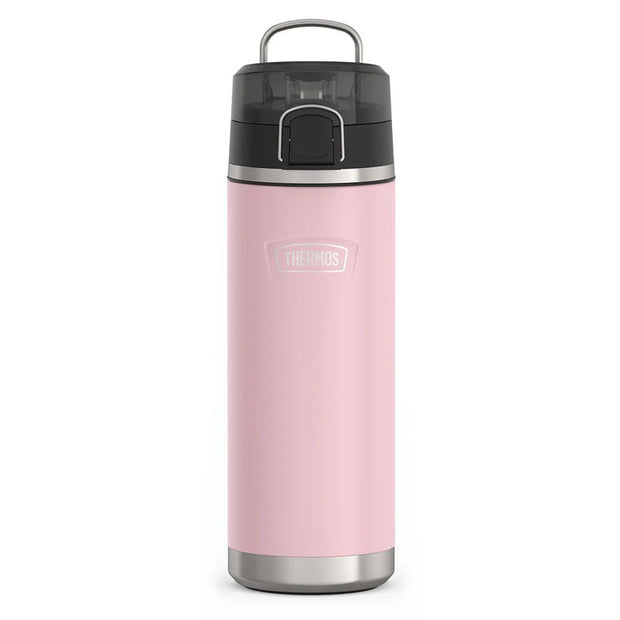 variant:41903150694477 24oz Icon Stainless Steel Water Bottle w/ Spout Pink