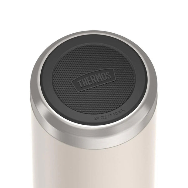 variant:41903150628941 24oz Icon Stainless Steel Water Bottle w/ Spout Sandstone