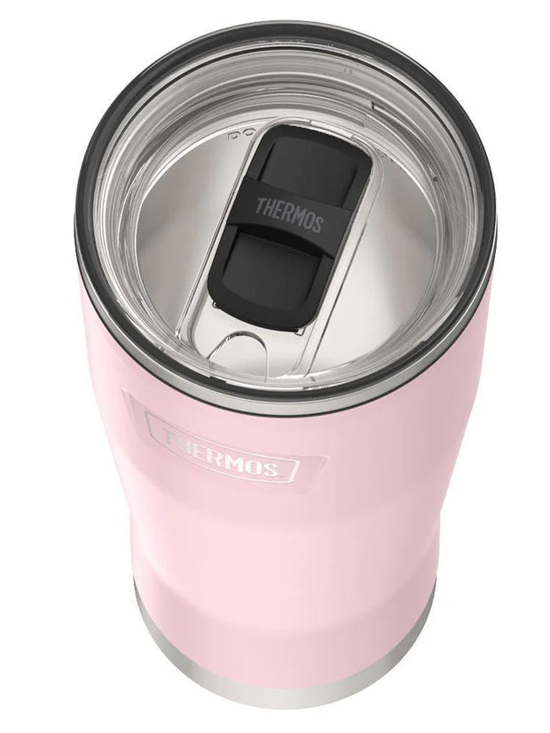 variant:41903149449293 Thermos 24oz Icon Stainless Steel Cold Cup w/ Slide Lock Pink