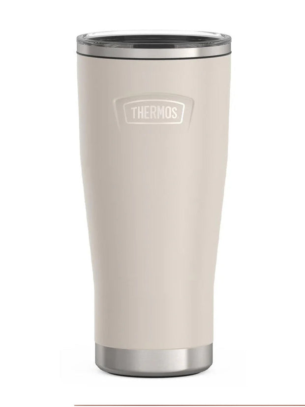 variant:41903149350989 Thermos 24oz Icon Stainless Steel Cold Cup w/ Slide Lock Sandstone