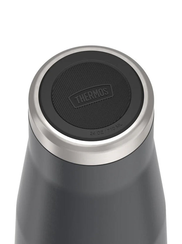 variant:41903149285453 Thermos 24oz Icon Stainless Steel Cold Cup w/ Slide Lock Granite